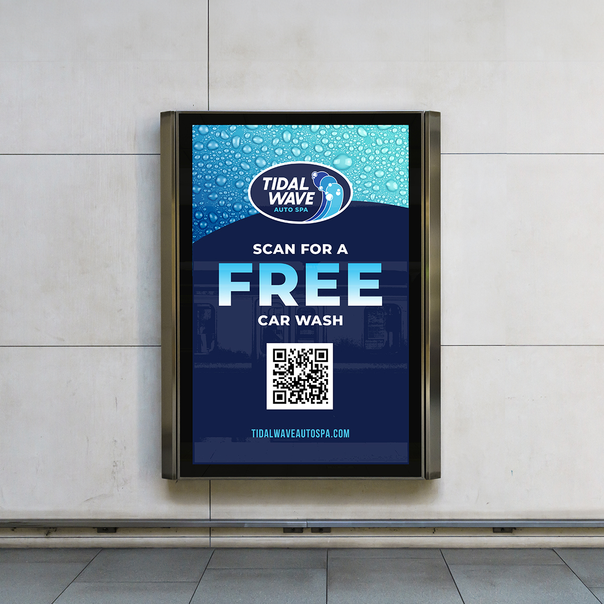 Scan for a Free Car Wash