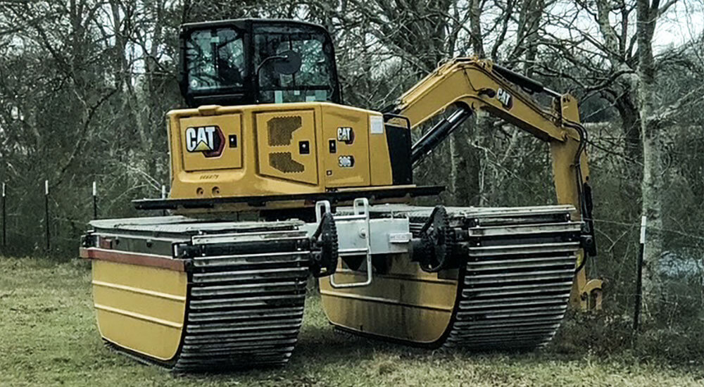 Amphibious Mash Excavator