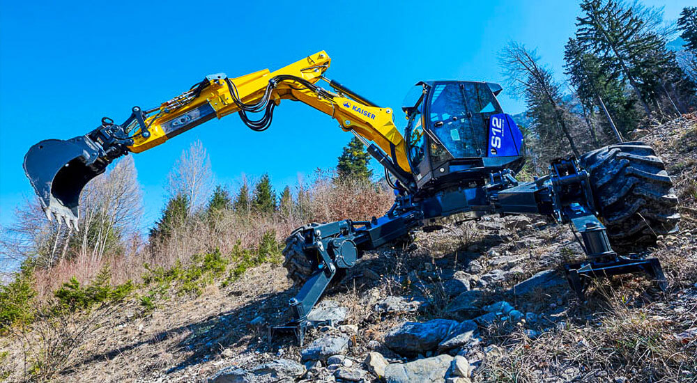 Kaiser S12 Walking Excavator